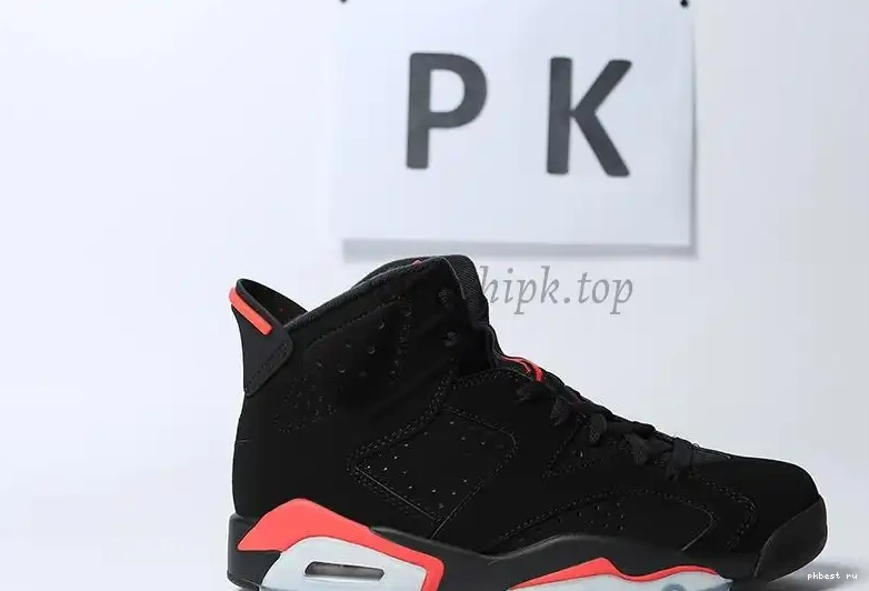 MATERIALS Jordan 2019 TO Infrared 6 SHIP PK Black READY Retro GOD RETAIL 0512